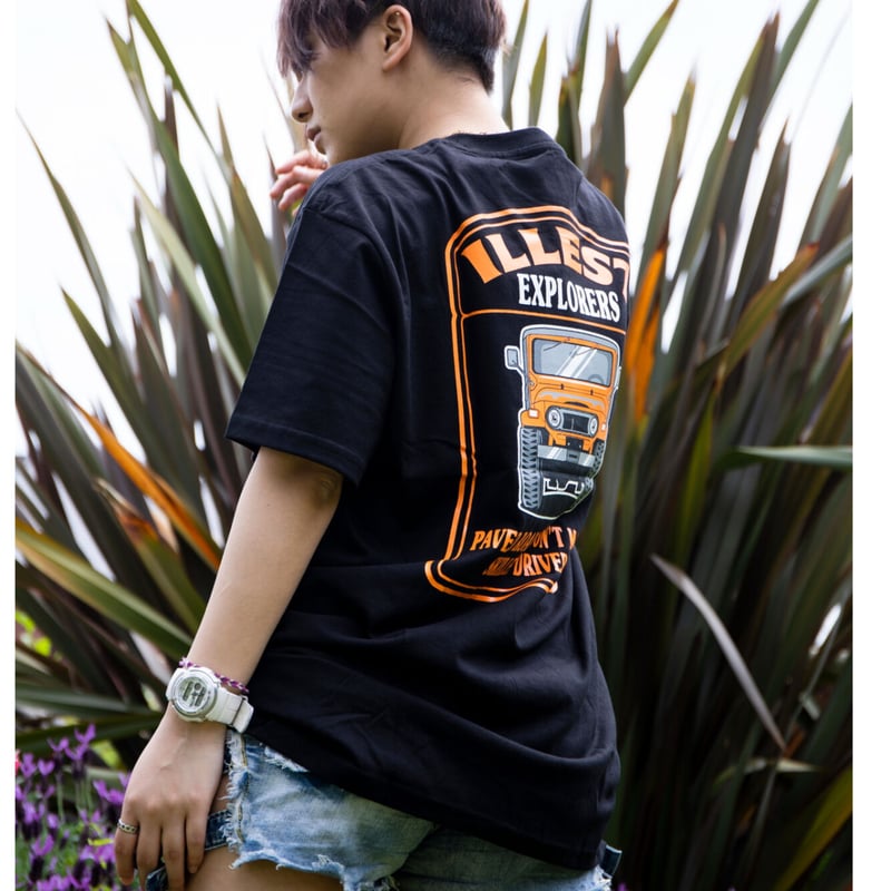 デプス コラボTシャツとイヴォーク セット ILLEST EXPLORERS カラー：BLACK | illest Japan