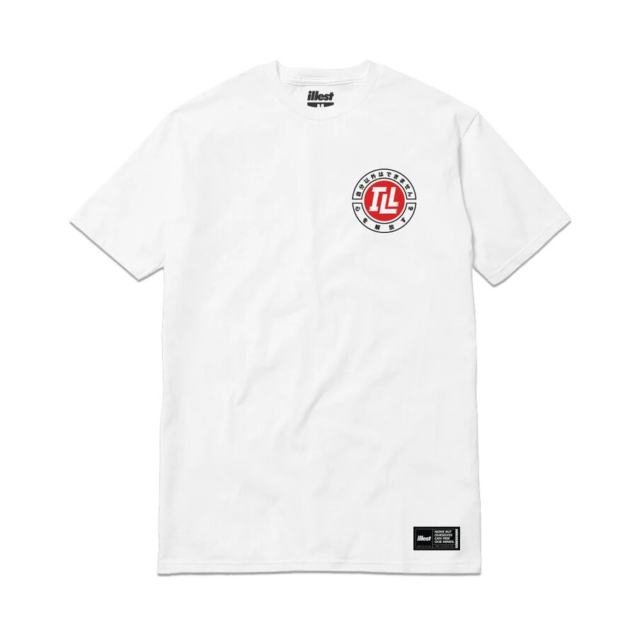 THE ILLEST シャツ ILL JAPANESE CHARACTER カラー：WHITE | illest Japan
