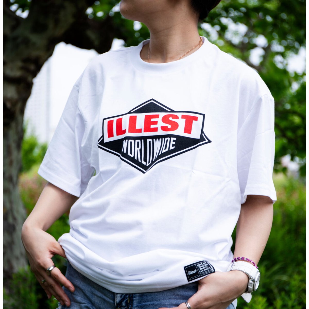 Old school ILLEST カラー:WHITE | illest Japan Old school ILLEST カラー:WHITE | illest Japan