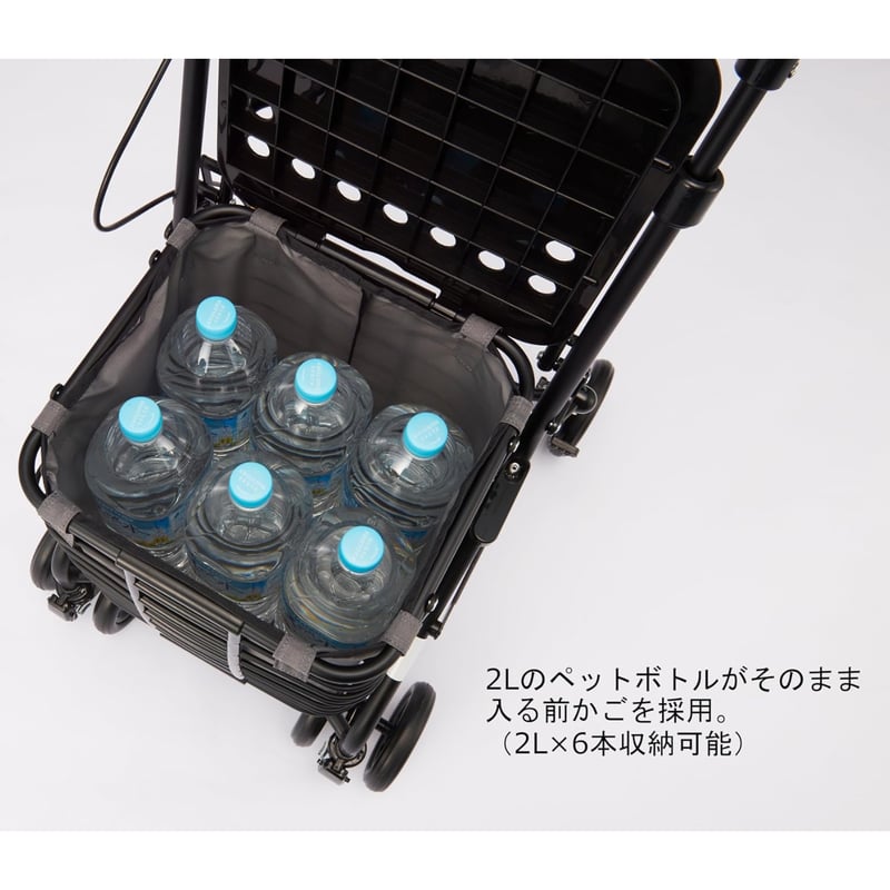 未使用品 ウィズワン ショッピングカート BP-NB ベストパル 花柄 シルバー 高齢者 ショッピングカート 4輪 前押し シルバーカー 大容量