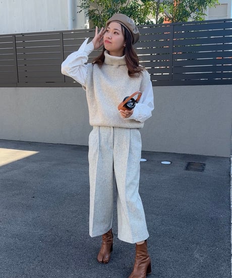 cropped pants l.gray