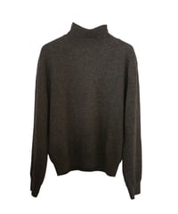 back line highnack knit charcoal