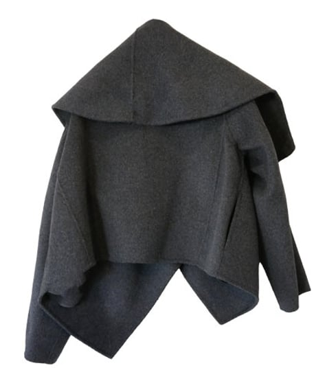 soutien collar middle coat