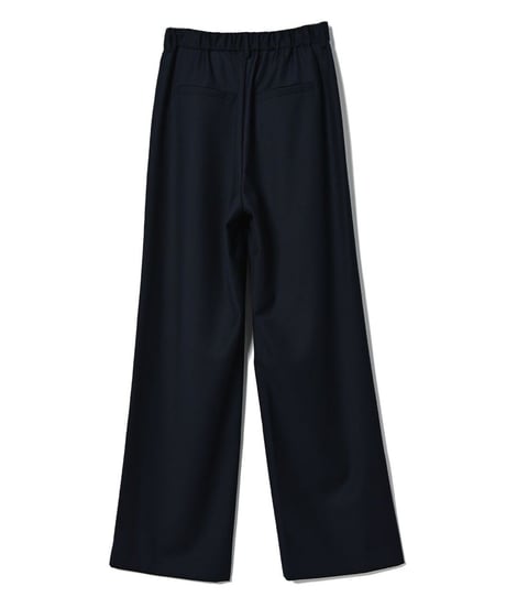 wide tuck slacks pants
