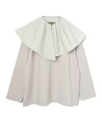 cape removal pullover light gray