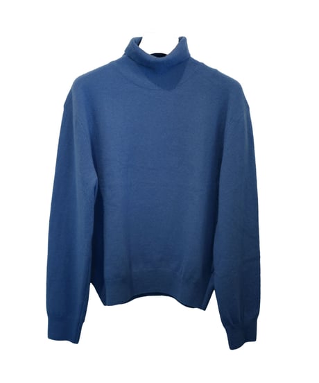 back line highnack knit blue