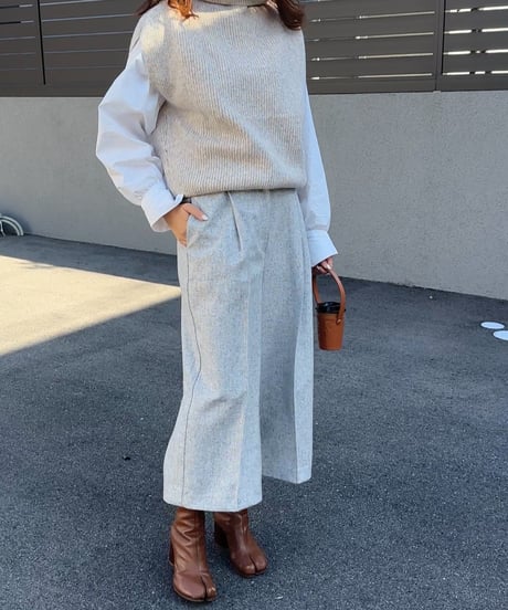 cropped pants l.gray