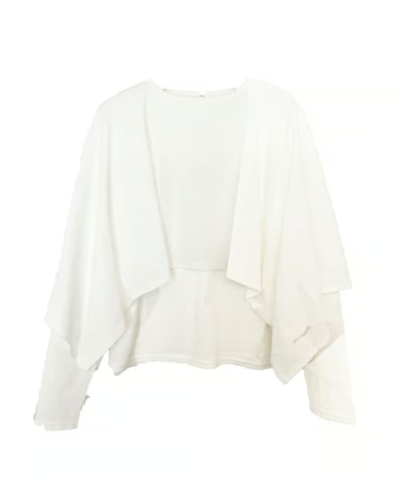 cape cutsew　white