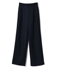 wide tuck slacks pants