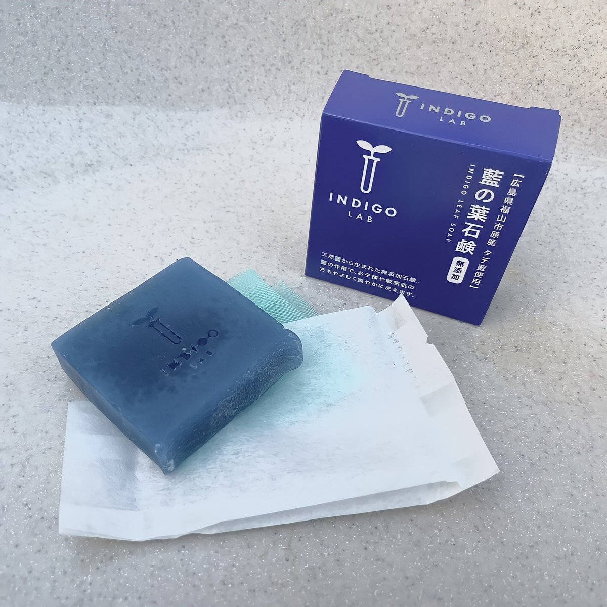 石けん 藍の葉石鹸 | INDIGO LAB