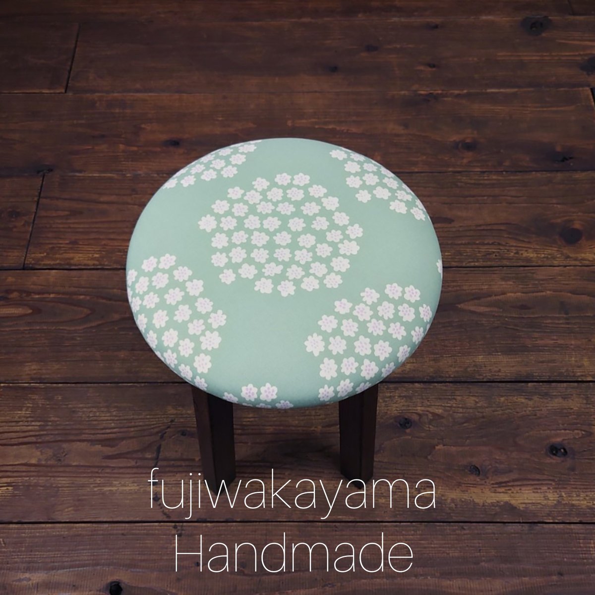 オリジナルスツール・オーク無垢材 withプケッティ=新品= | FUJIWAKAYAMA