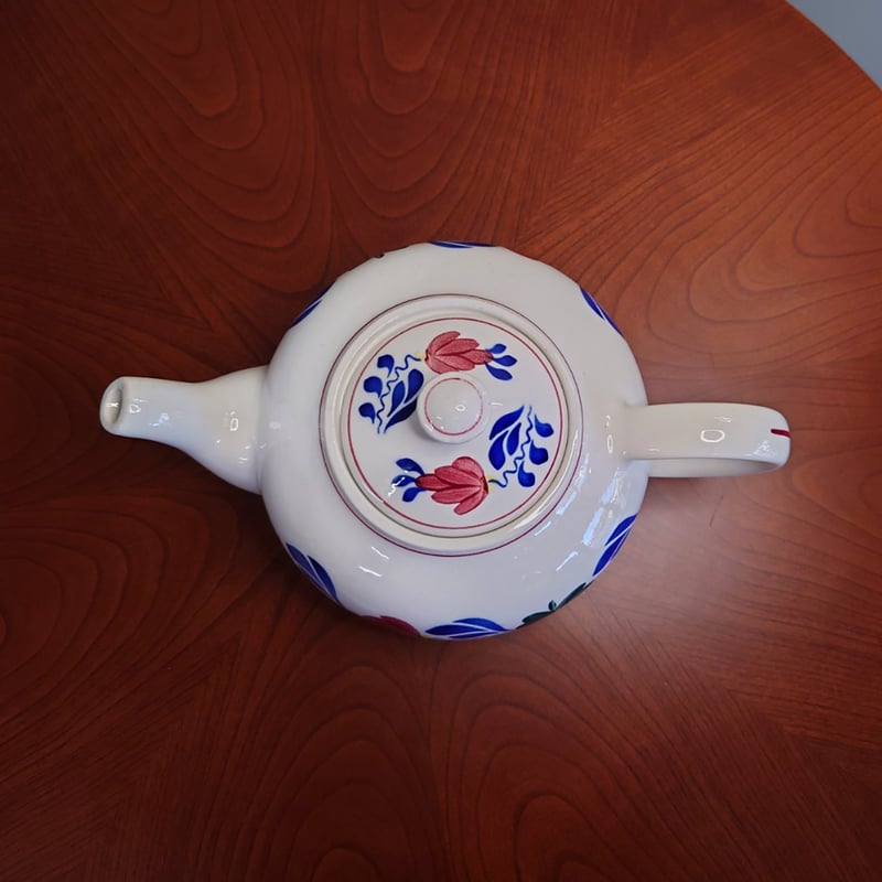 ベルギー　アンティークポット Boch ランブイエ ポット ベルギー/北欧食器アンティーク