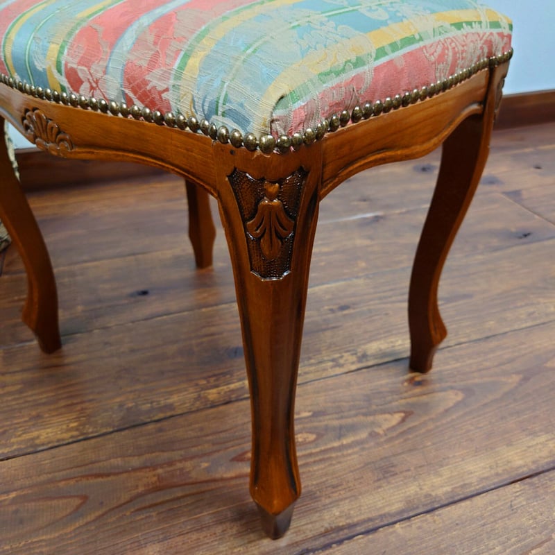 イタリア製 スツール イタリア製スツール 金華山織レッド の通販 by