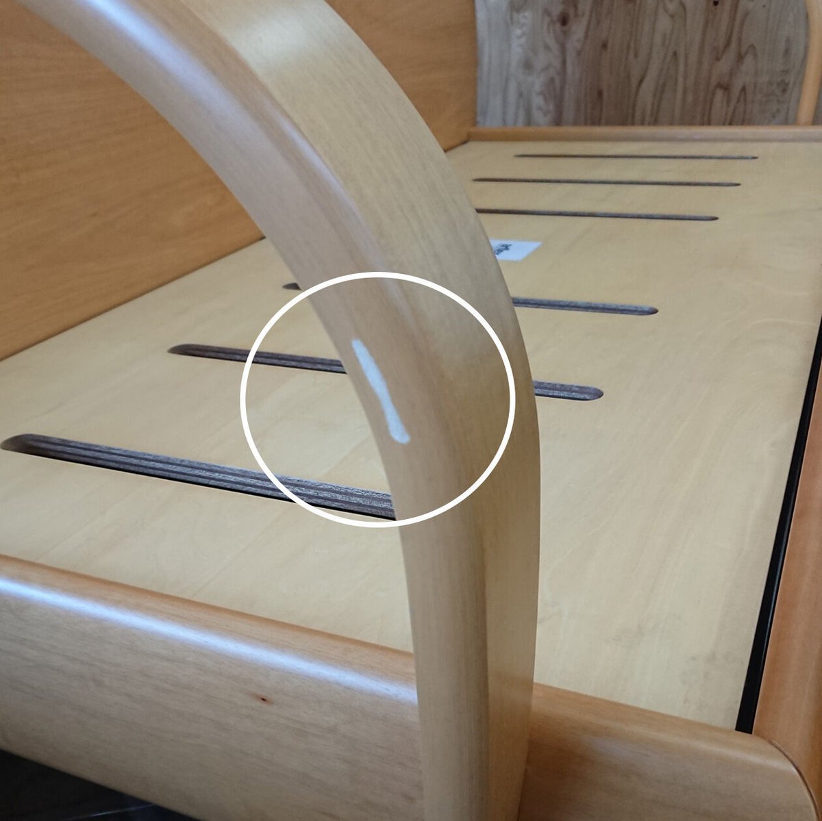 イタリア製 ＜アルフレックス＞二人掛けソファ₌未修復・現品