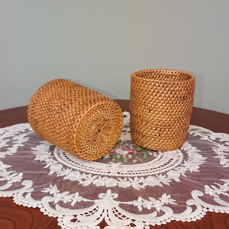 バリ島 【アタ】カトラリースタンド - 新品 -