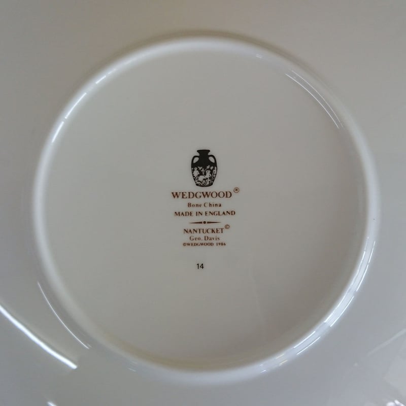ウェッジウッド　ナンタケット　プレート　２枚 Wedgwood ナンタケット プレート