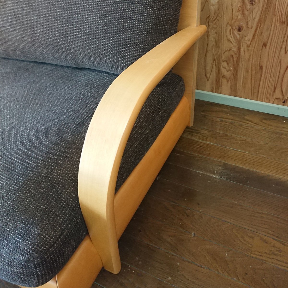 イタリア製 ＜アルフレックス＞二人掛けソファ₌未修復・現品