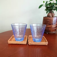 フィンランド製 ＜IITTALA(イッタラ) ＞ カステヘルミ  タンブラーペア  アクア  ₋新品₋
