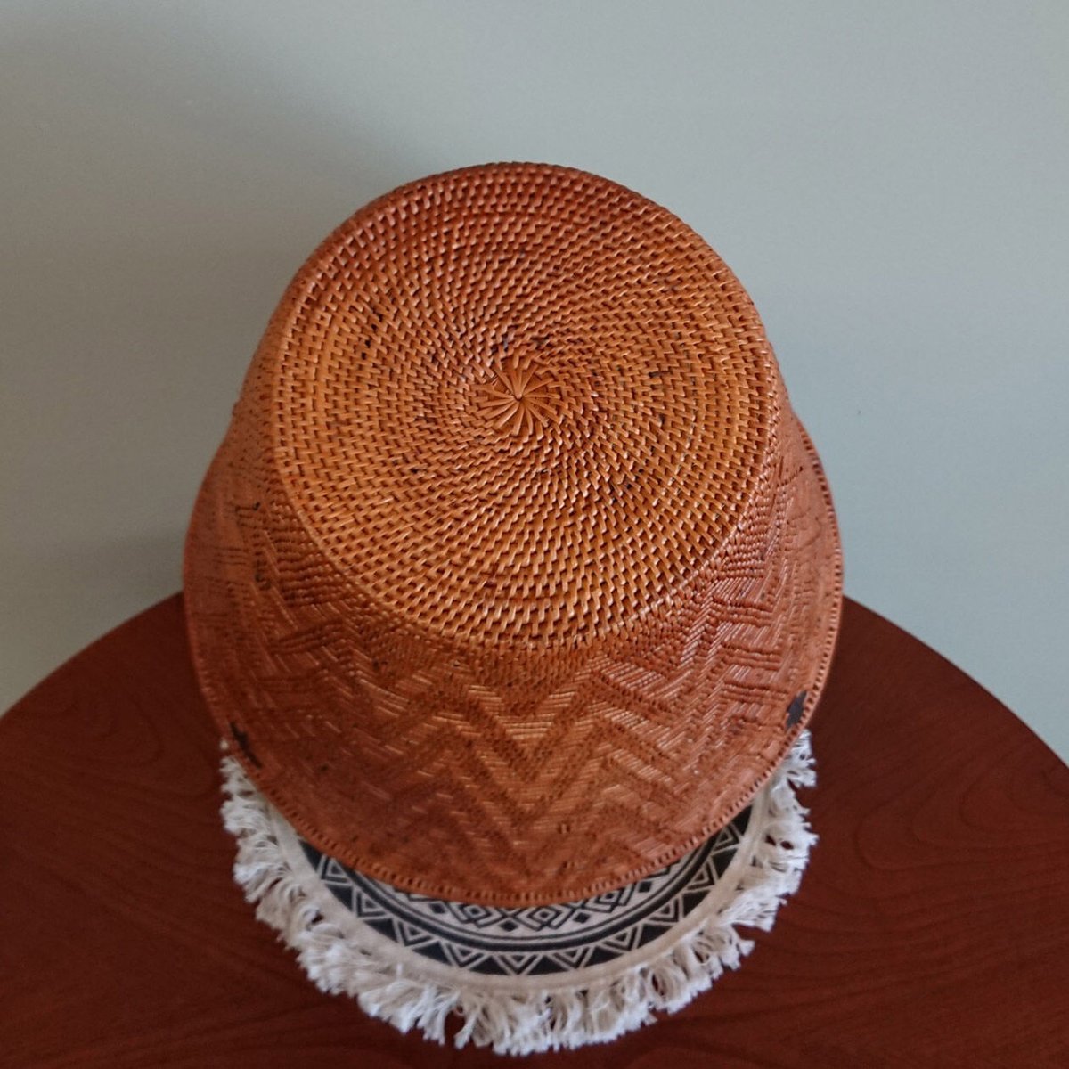 バリ島【アタ】 バケツ型バスケット -新品 - | FUJIWAKAYAMA