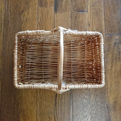 ウィロー(柳) ウィッカーバスケット - 新品 -