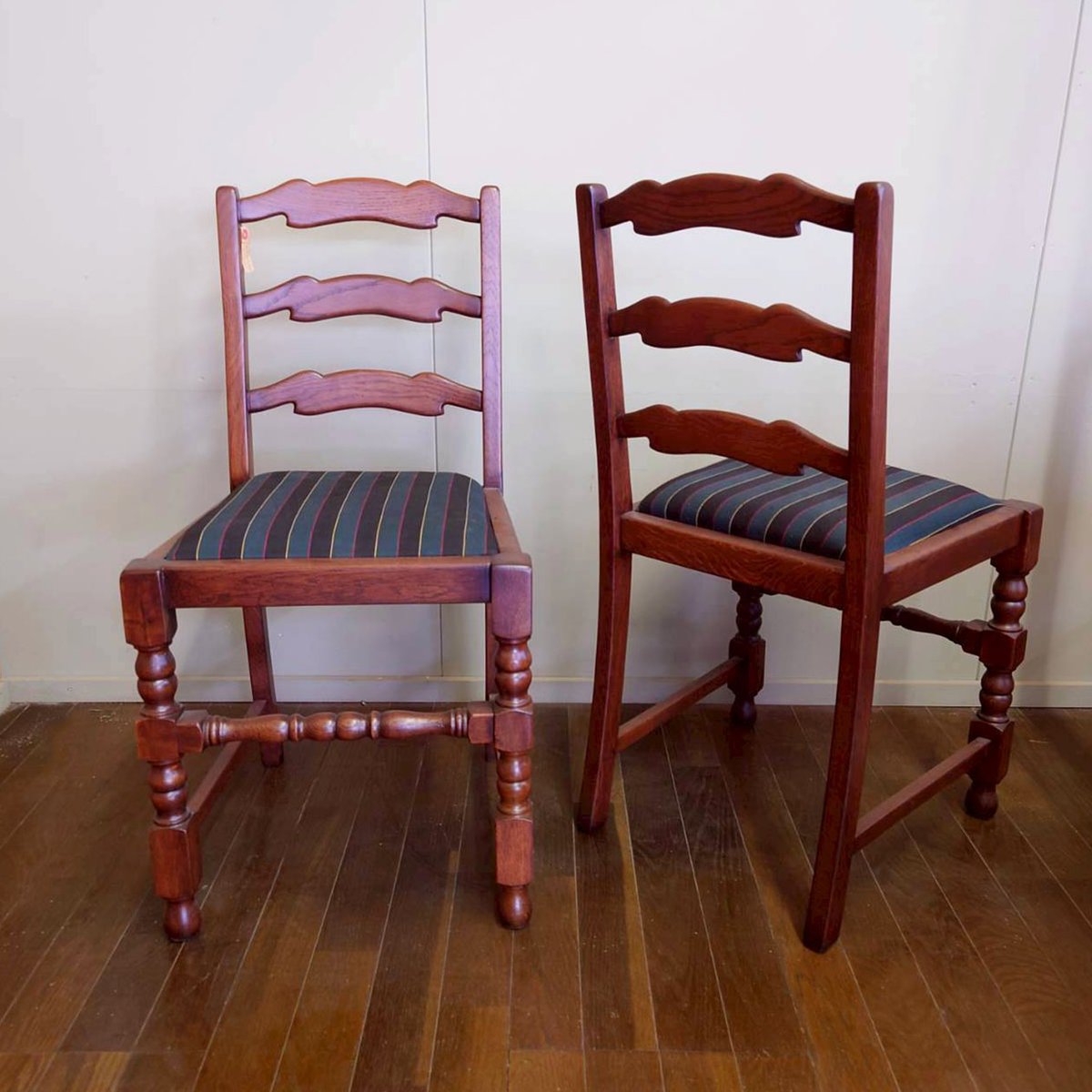 イギリス製 アンティーク・ダイニングチェア(2脚セット ） | FUJIWAKAYAMA
