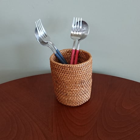 バリ島 【アタ】カトラリースタンド - 新品 -