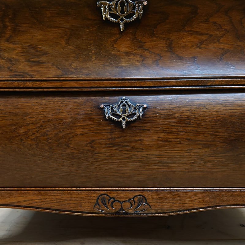 オランダ製 コモード型3段チェスト・ネザーランドフォークロア