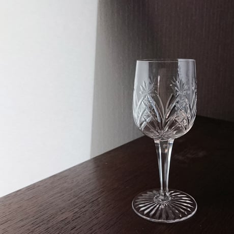 フランス製 ＜オールドバカラ＞ クリスタルワイングラス　 “FLANDRE”