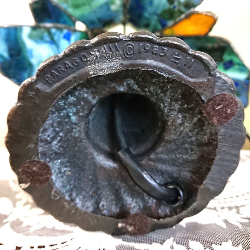 PARAGON＞・ヴィンテージ ステンドグラス卓上ランプ | FUJIWAKAYAMA