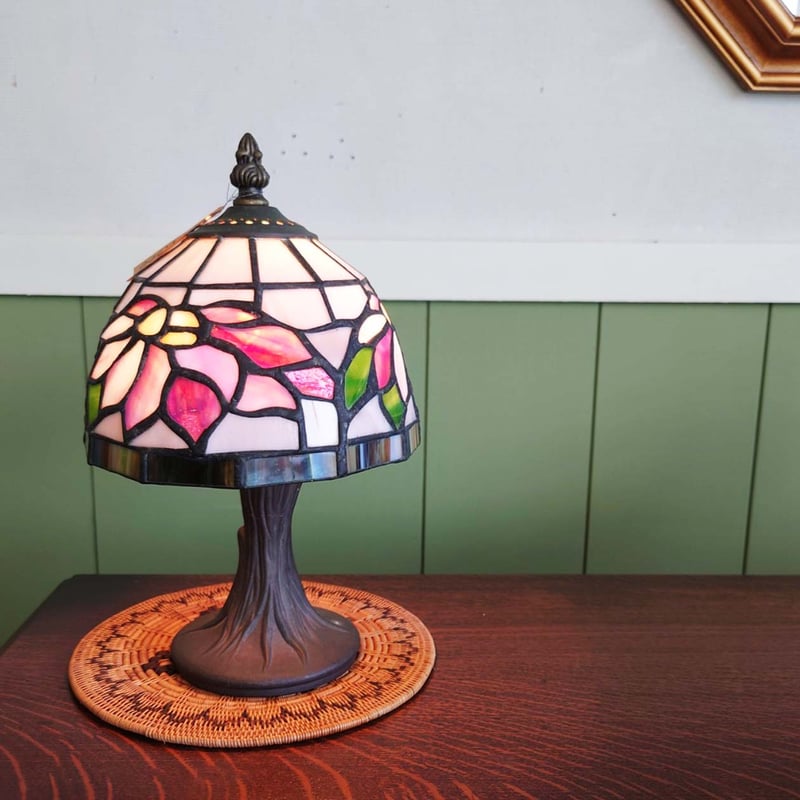 新品　チョー可愛い　卓上ランプ　ステンドグラス08( 新品 チョー可愛い 卓上ランプ ステンドグラス08(