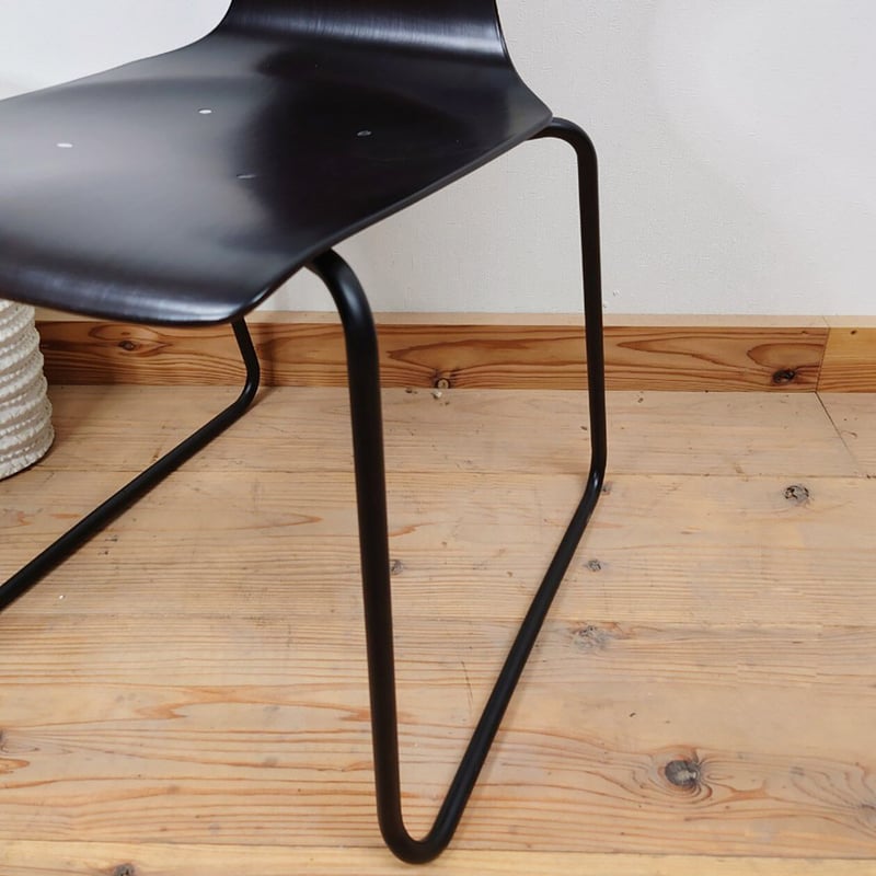 ドイツ製 プライウッド スチール脚チェア ・2脚セット | FUJIWAKAYAMA