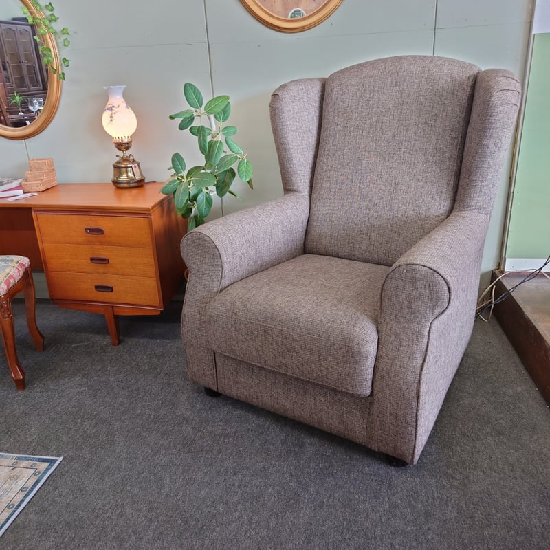 イギリス製 ウイングハイバックチェア₌現品₌ | FUJIWAKAYAMA