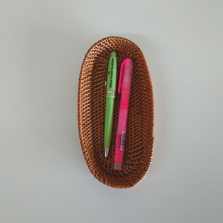 バリ島【アタ】 小物トレー -新品 -