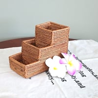 バリ島【アタ】　ステップ型スタンドケース -新品 -