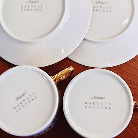 バーニーズニューヨーク✖ノリタケ・コーヒーカップ ２客セット₌新品₌