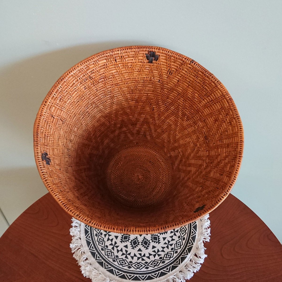 バリ島【アタ】 バケツ型バスケット -新品 - | FUJIWAKAYAMA