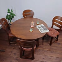 柏木工＞ ダイニング丸テーブル | FUJIWAKAYAMA