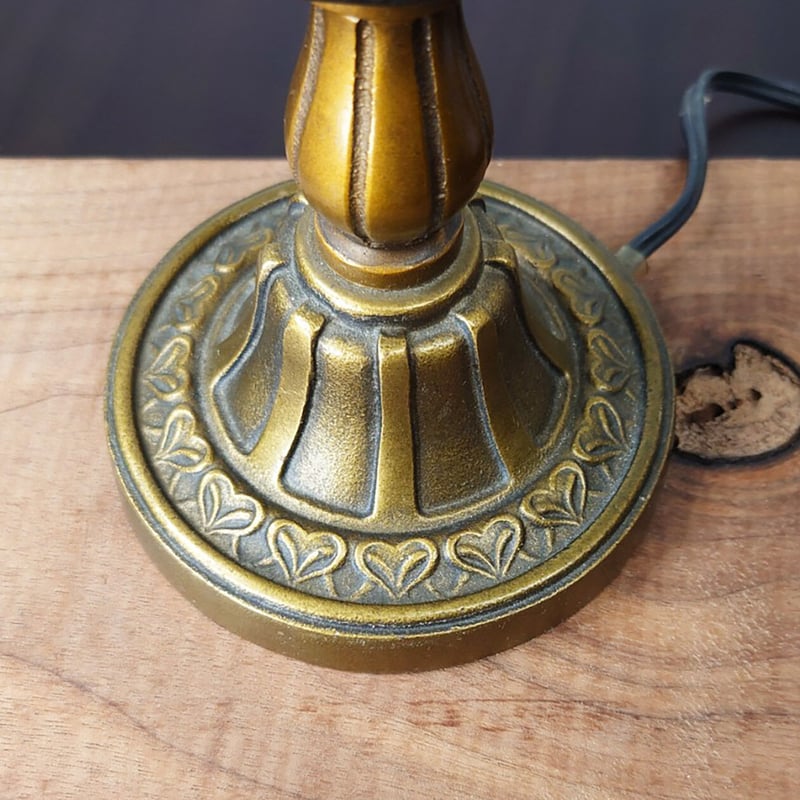 ヴィンテージ ステンドグラス 卓上ランプ=中古＝ | FUJIWAKAYAMA