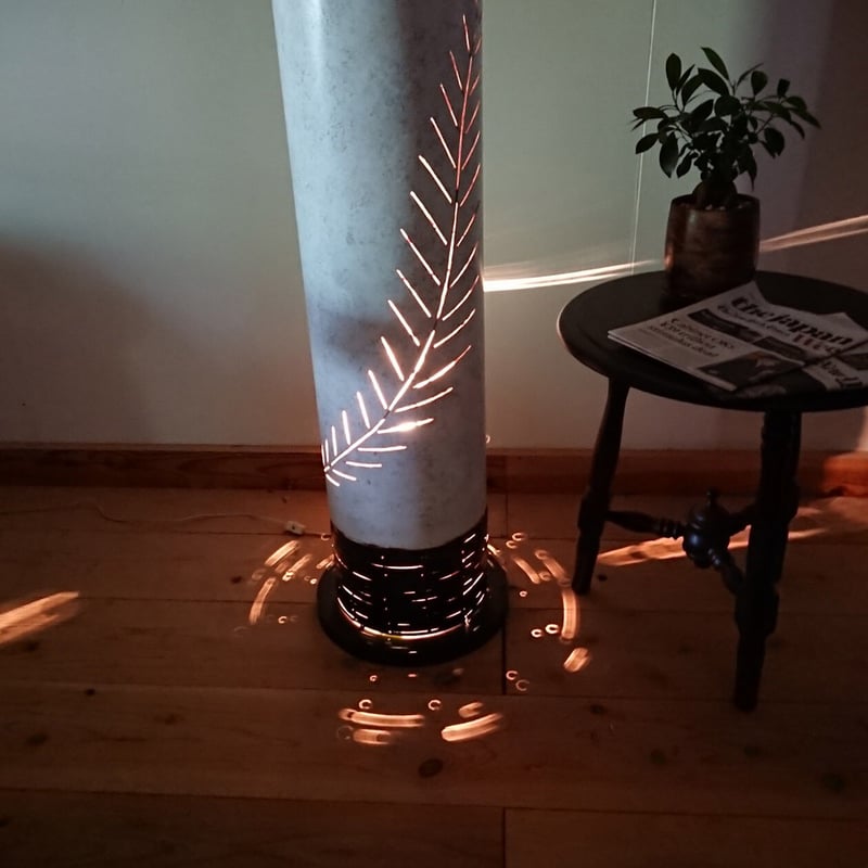 ヴィンテージ アイアンベース 1灯式 フロアスタンド/フロアランプ/照明 ヴィンテージ アイアンベース 1灯式 フロアスタンド/フロアランプ/照明