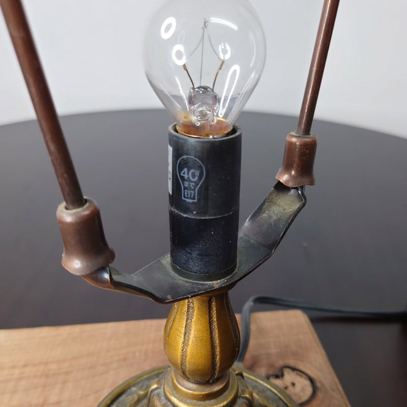 ヴィンテージ ステンドグラス 卓上ランプ=中古＝ | FUJIWAKAYAMA