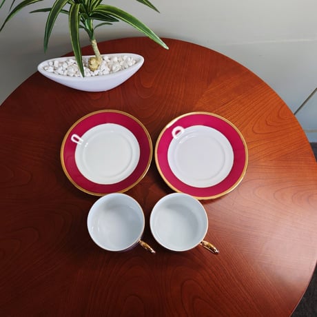 バーニーズニューヨーク✖ノリタケ・コーヒーカップ ２客セット₌新品₌