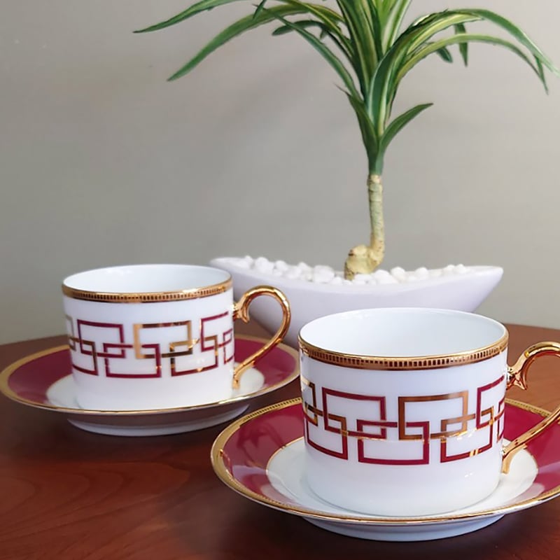 JAL Noritake 1961 カップとソーサーセット2個セット Noritake (ノリタケ) カップ&ソーサー 2Pセット｜トレファクONLINE