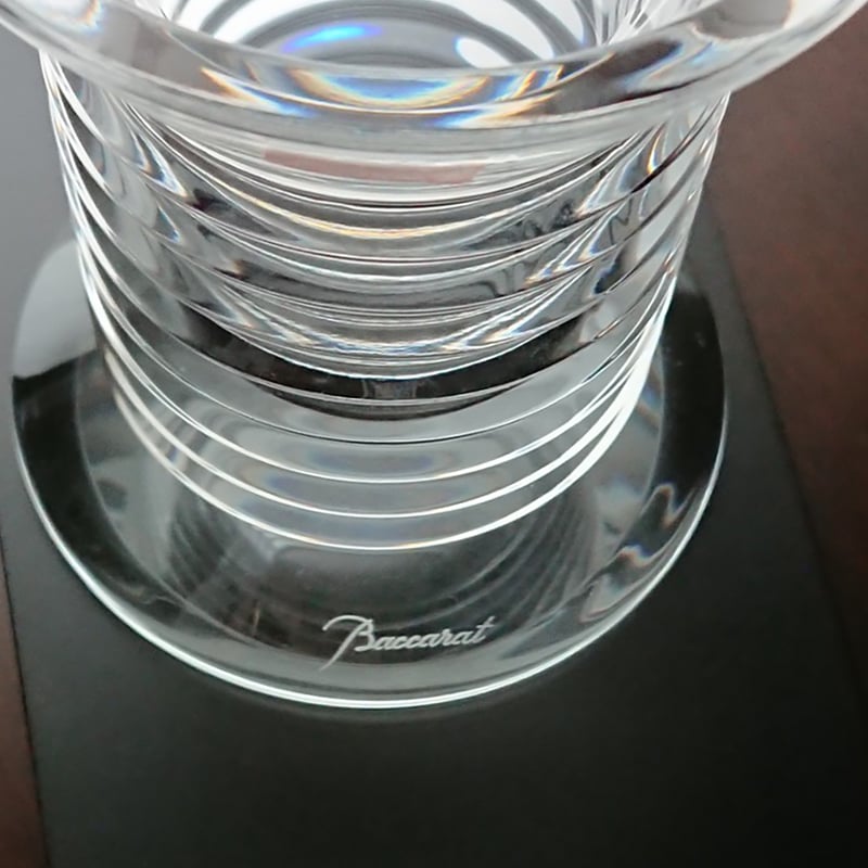 Baccarat フラワー型クリスタル皿 Baccarat フラワー型クリスタル皿 Baccarat フラワー型