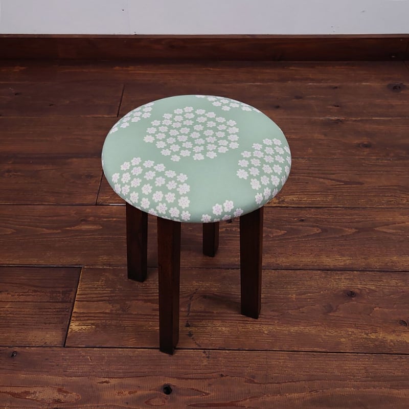 【オランダ製】オーク無垢スツール花台（2006年生産） オランダ製】オーク無垢 スモールチェア スツール 花台 (2006年