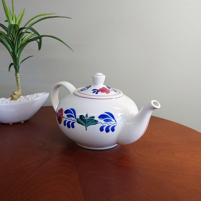 極美品  porcelain王冠マーク ティディベア ミニティーポット 楽天市場】【アウトレット】ミニチュア 蓋付 ティーポット 4.8