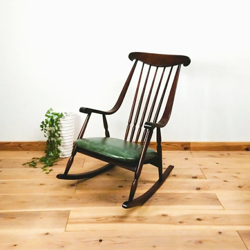 鳥取家具> ヴィンテージ・ロッキングチェア | FUJIWAKAYAMA 鳥取家具> ヴィンテージ・ロッキングチェア | FUJIWAKAYAMA