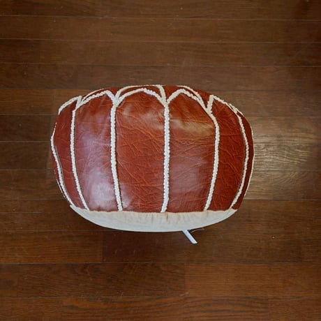 インド製　スツール・クッション 「Pouf(プフ)」=新品=