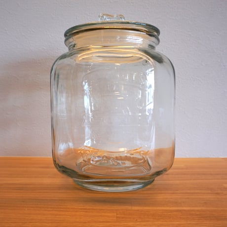Glass Cookie Jar 7L　ガラス クッキー ジャー 7L