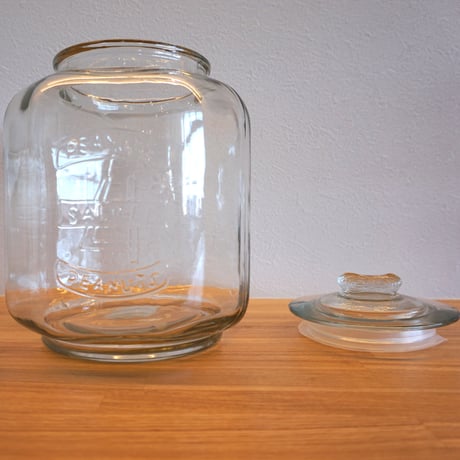 Glass Cookie Jar 5L　ガラス クッキー ジャー 5L