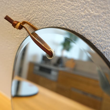 Wall hanging mirror Cloud oblong　ウォール ハンギング ミラー クラウドオブロン
